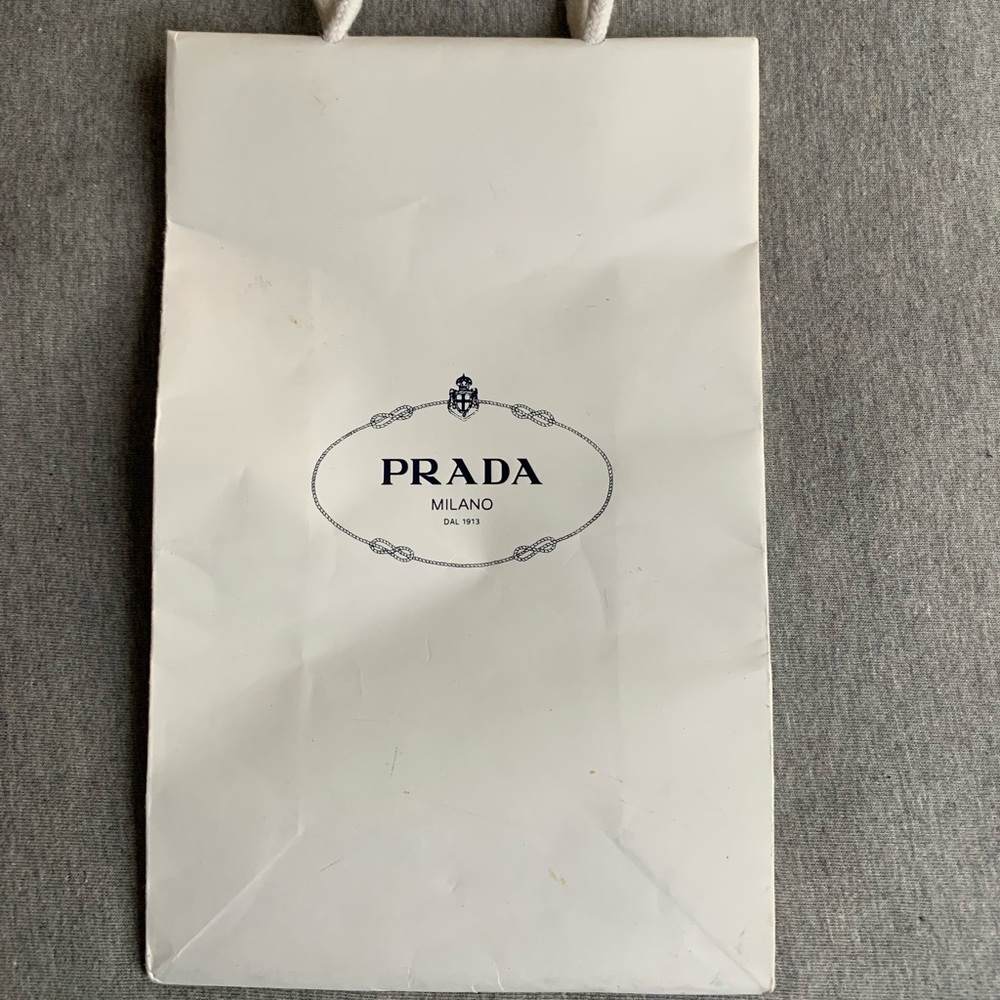 Prada shopping bag